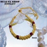pulsera ajustable oro chino balin raya 10&
