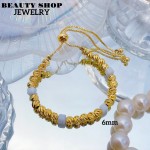 pulsera ajustable oro chino balin raya 10&