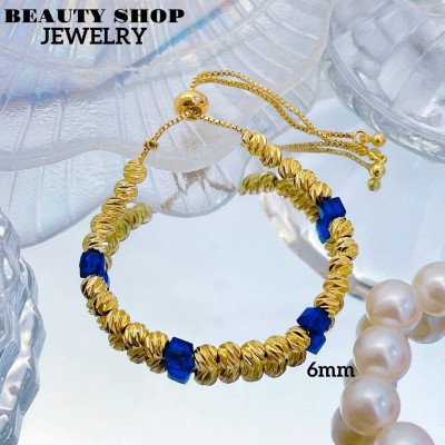 pulsera ajustable oro chino balin raya 10&