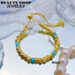 pulsera ajustable oro chino balin raya 10&