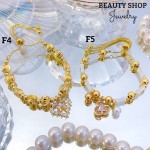 #FF Pulsera balin con dije oro chino 17.50&