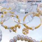 #FF Pulsera balin con dije oro chino 17.50&
