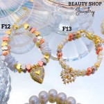 #FF Pulsera balin con dije oro chino 17.50&