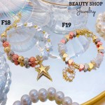 #FF Pulsera balin con dije oro chino 17.50&