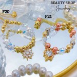 #FF Pulsera balin con dije oro chino 17.50&