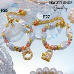 #FF Pulsera balin con dije oro chino 17.50&