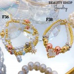 #FF Pulsera balin con dije oro chino 17.50&