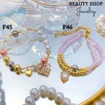 #FF Pulsera balin con dije oro chino 17.50&