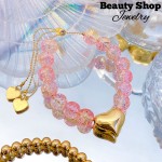 pulsera piedras ajustable 12.50&