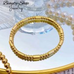 pulsera rigida oro chino 16&