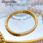 pulsera rigida oro chino 16&