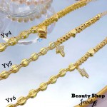 pulsera eslabon con dije 13.50&