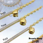 pulsera eslabon con dije 13.50&