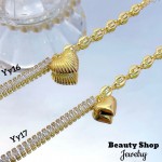 pulsera eslabon con dije 13.50&
