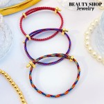 pulsera cordon trenzado 9&
