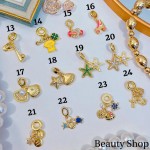 Charm Pandora solo dije 1.85$ (9&) con cadena 2.70$(12.50&)