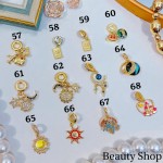 Charm Pandora solo dije 1.85$ (9&) con cadena 2.70$(12.50&)
