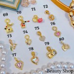 Charm Pandora solo dije 1.85$ (9&) con cadena 2.70$(12.50&)