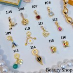 Charm Pandora solo dije 1.85$ (9&) con cadena 2.70$(12.50&)