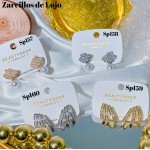 #Sp zarcillo lujos oro chino 18k 