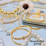 Pulsera lujo baño oro 18k (36 modelo)(&24）