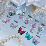 #Gp cadena con dije plateado  solo dije 1.85$ (12.50&）14&con ajustable 2.7$
