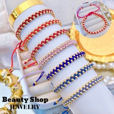 pulsera de hilo ajustable 12.50&