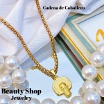 cadena con dije caballero acero