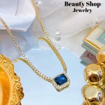 Collar de Piedras elementales Oro Chino 22&