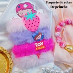 paquete cola Barbie peluche (clip foto entre ver mas modelos)