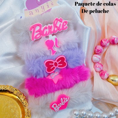 paquete cola Barbie peluche (clip foto entre ver mas modelos)