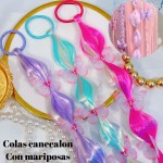 cola canecalon con mariposas