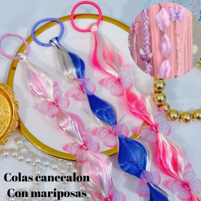 cola canecalon con mariposas