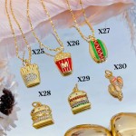 #X cadena con dije oro chino 18 k