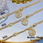 pulsera eslabon con dije dia de la madre 14&