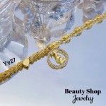 pulsera eslabon con dije dia de la madre