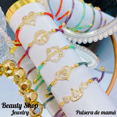 pulsera de hilo dia de la madre 12&