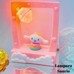Lampara saturno con sanrio