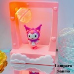 Lampara saturno con sanrio