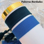 pulsera tela color 