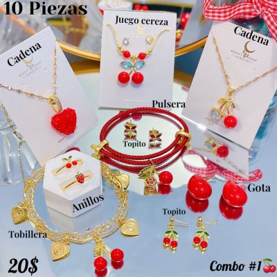 combo de cereza 20$  10piezas