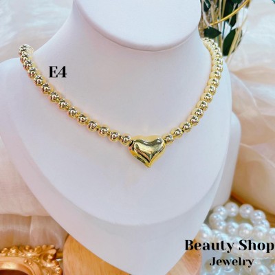 collar de balin con dije corazon 20.55&