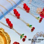 cadena eslabon con dije cereza 17.50&