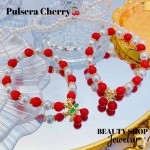 pulsera cereza con perla