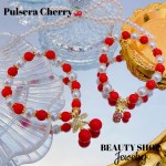 pulsera cereza con perla