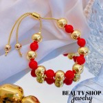 pulsera balin rojo tendencia 9&