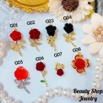 #G Cadena con dije lujo solo dije 1.85$ （12.50&-14& con cadena ajustable)con ajustable 2.70$