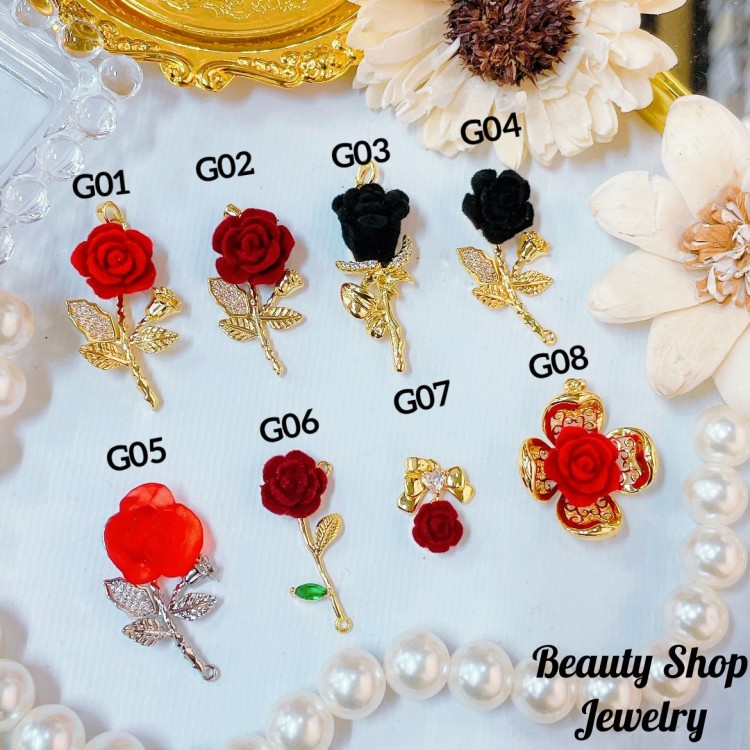 #G Cadena con dije lujo solo dije 1.85$ （12.50&-14& con cadena ajustable)con ajustable 2.70$