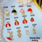 #G Cadena con dije lujo solo dije 1.85$ （12.50&-14& con cadena ajustable)con ajustable 2.70$