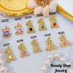 #G Cadena con dije lujo solo dije 1.85$ （12.50&-14& con cadena ajustable)con ajustable 2.70$